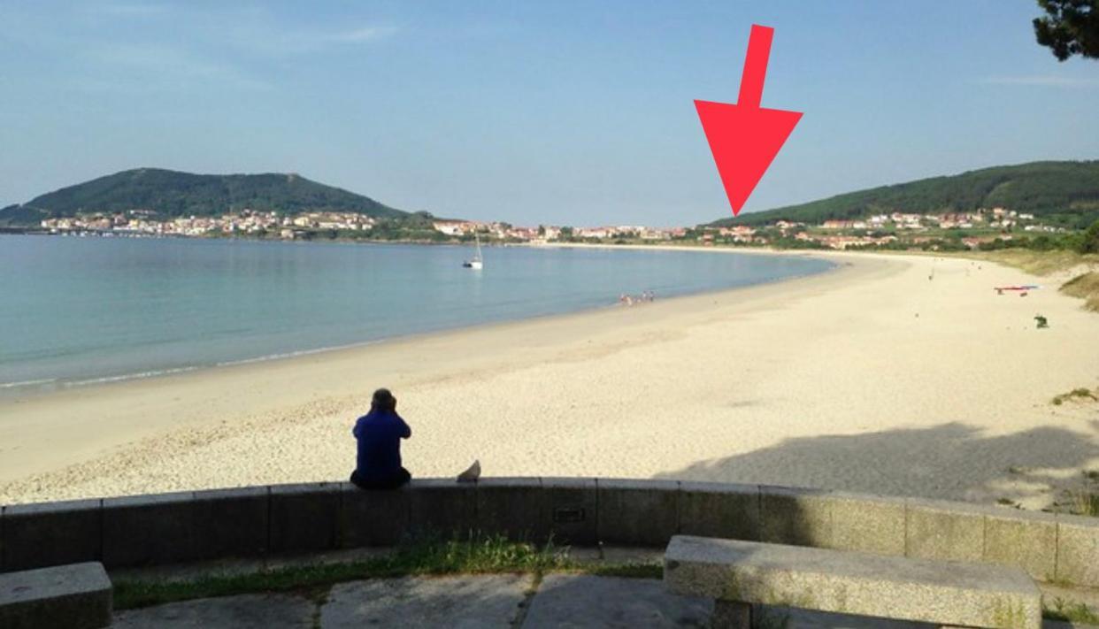 Apartamento Av.Galicia Playa フィニステレ エクステリア 写真